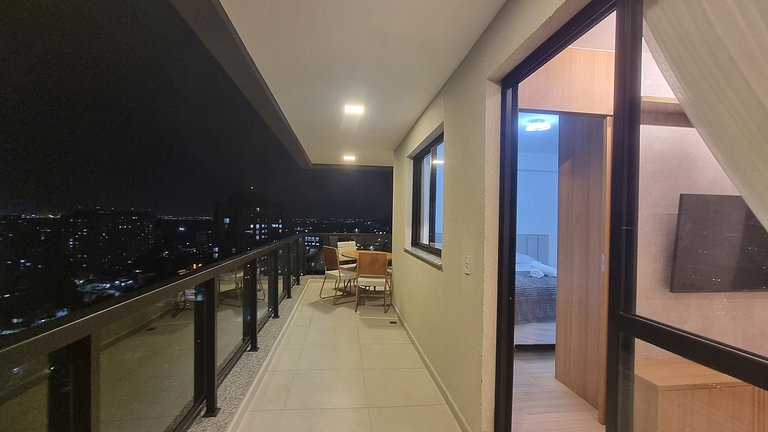 Studio Luxo em Icaraí - Vista Espetacular
